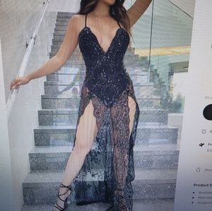 Fashion Nova Maxi Dress 1X